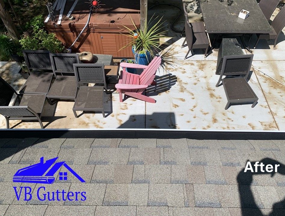 A Rex Gutter Installation in Virginia Beach - After Photo
