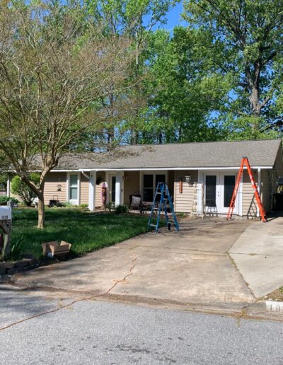 Residential Gutter Installation in Virginia Beach Photo