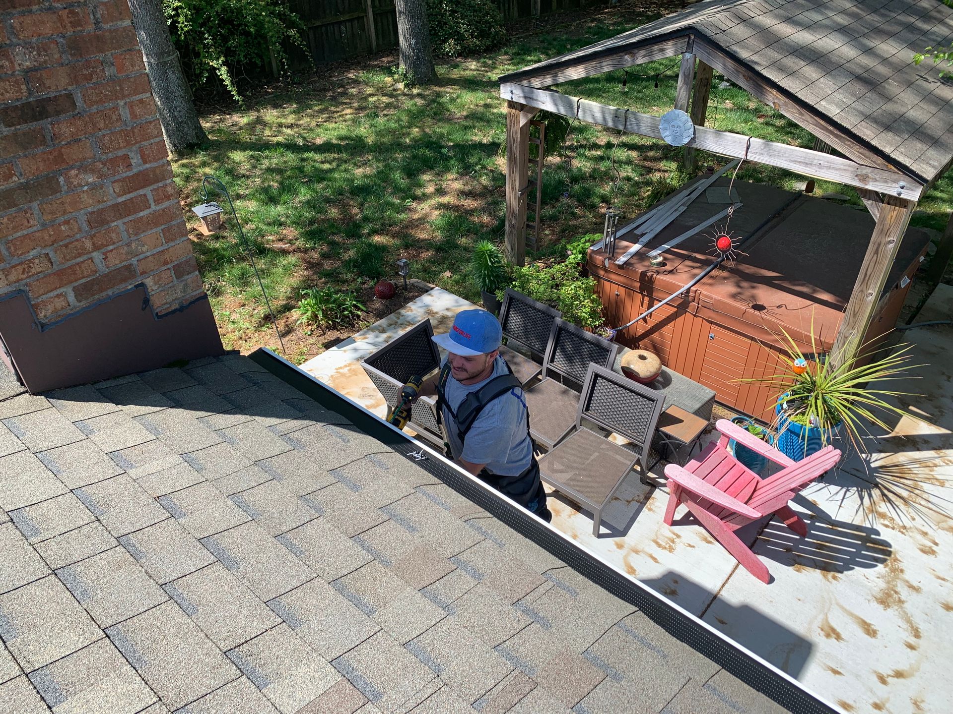 LD Plus Gutter Guard Photo Sample